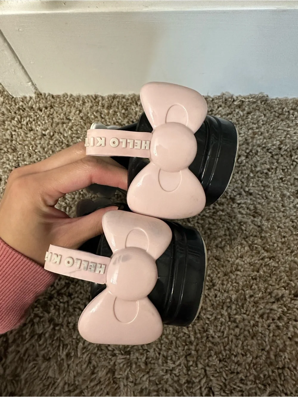 Mini Melissa glossy black